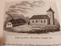 Bessastaðir. Barrow: A visit to Iceland London 1835