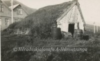 Bænhús Gunnsteinsstöðum, sagt elstahús landsins 1929. Mynd: FB/Ljósmyndasafn HAH